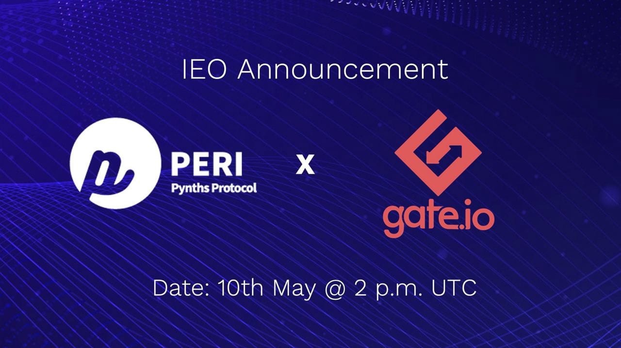 PERI Finance Announces IEO on Gate.io